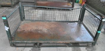 Longspan Metal Stillage - External dimensions L213 x W113 x H82cm - PLEASE SEE PICTURES FOR CONDITIO