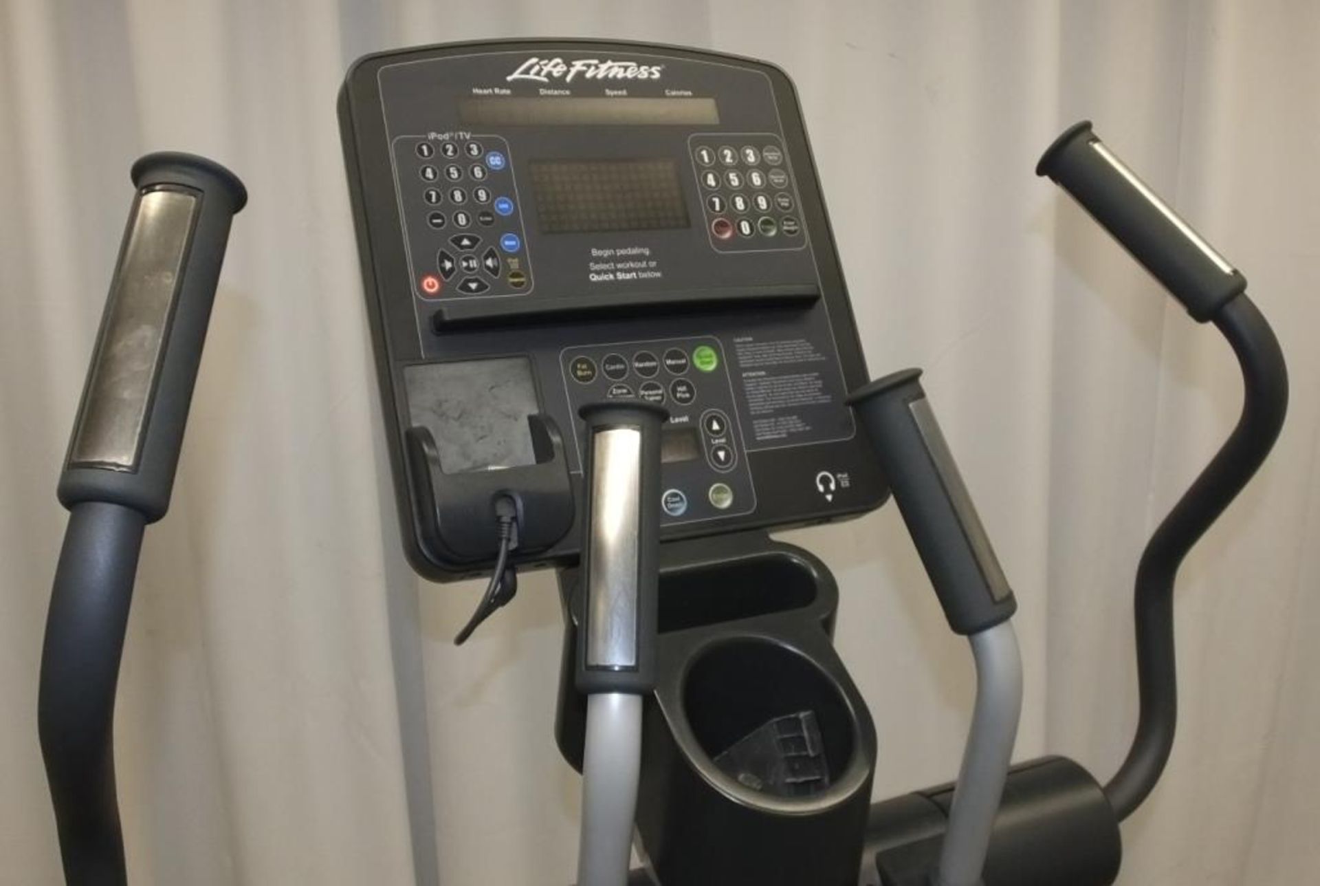 Life Fitness XHC Fit Stride Total Body Cross Trainer - powers up - functionality untested - Image 7 of 9