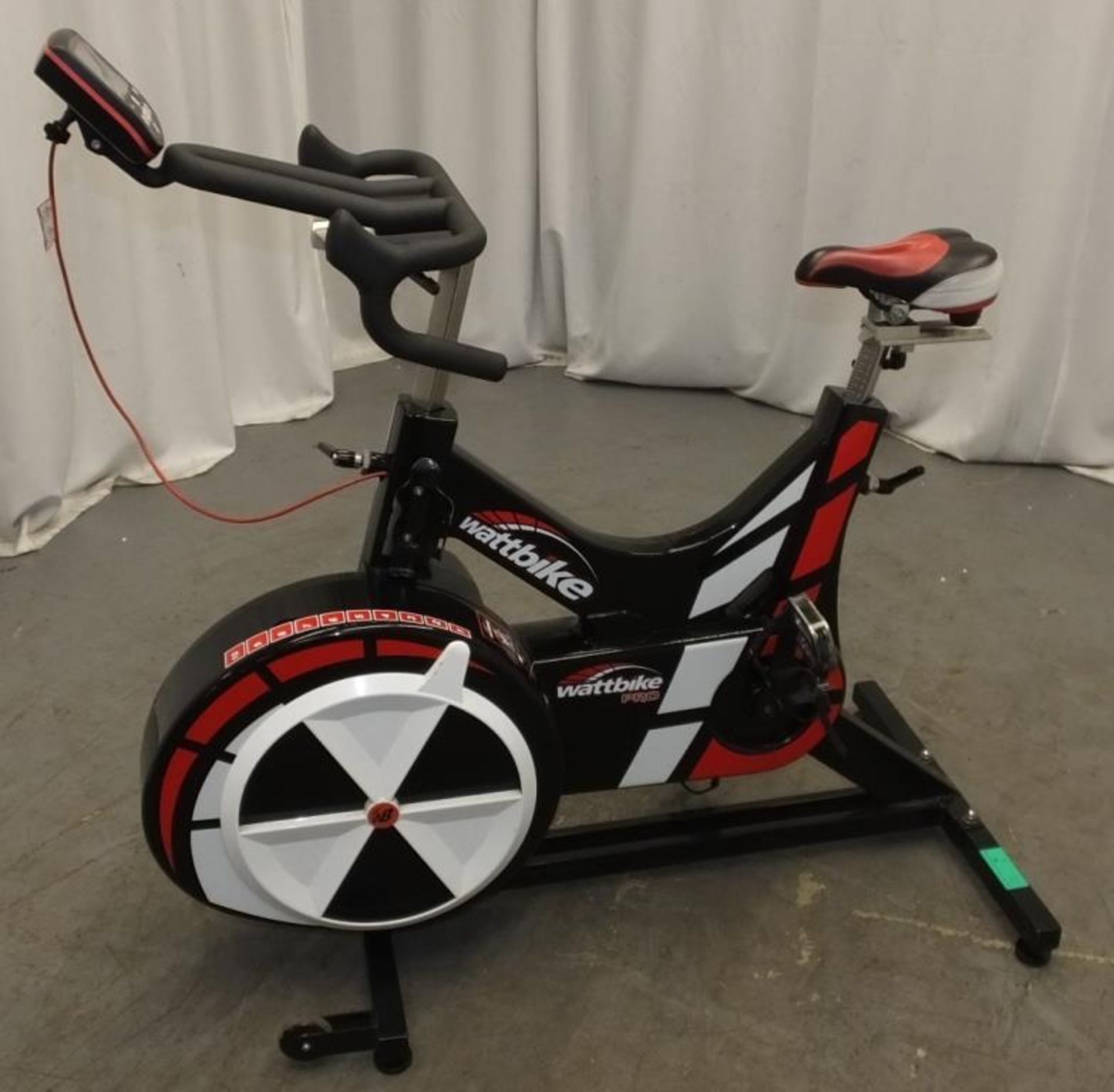 Wattbike Pro Training Exercise Bike - console powers up - functionality untested