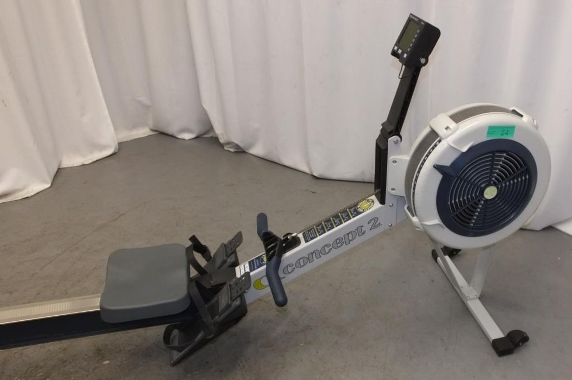 Concept 2 indoor rowing machine - PM3 display - powers up - functionality untested - Image 2 of 7