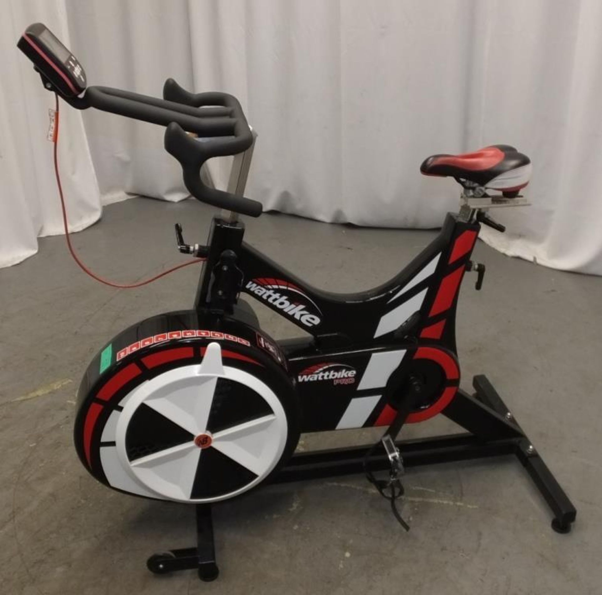 Wattbike Pro Training Exercise Bike - console powers up - functionality untested