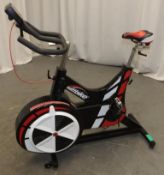 Wattbike Training Exercise Bike - console powers up - functionality untested