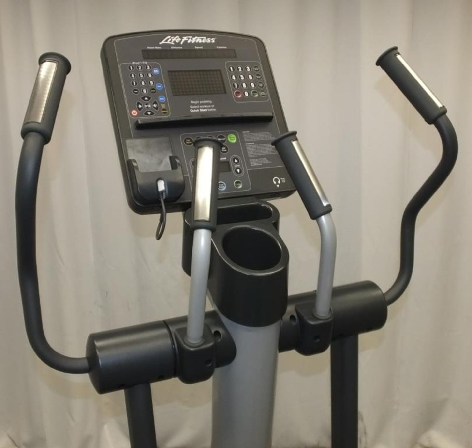 Life Fitness XHC Fit Stride Total Body Cross Trainer - powers up - functionality untested - Image 7 of 9