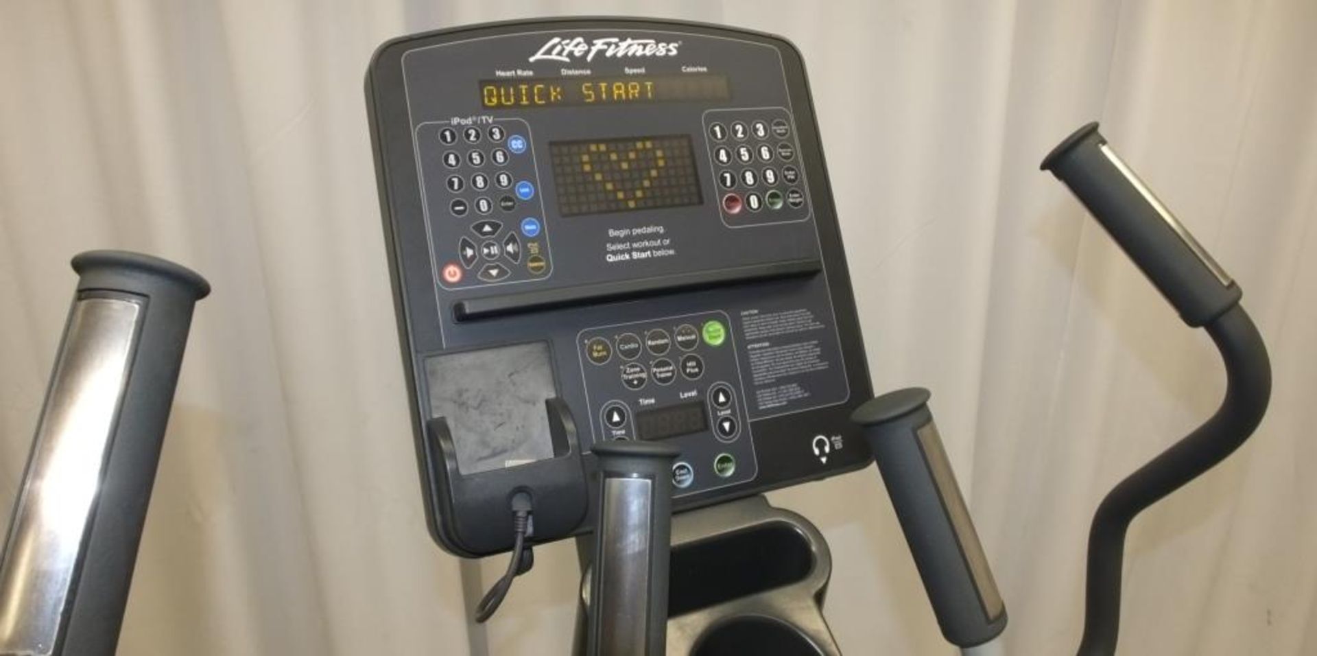 Life Fitness XHC Fit Stride Total Body Cross Trainer - powers up - functionality untested - Image 8 of 9