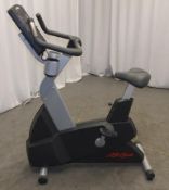 Life Fitness CLSC Exercise Bike - powers up - functionality untested