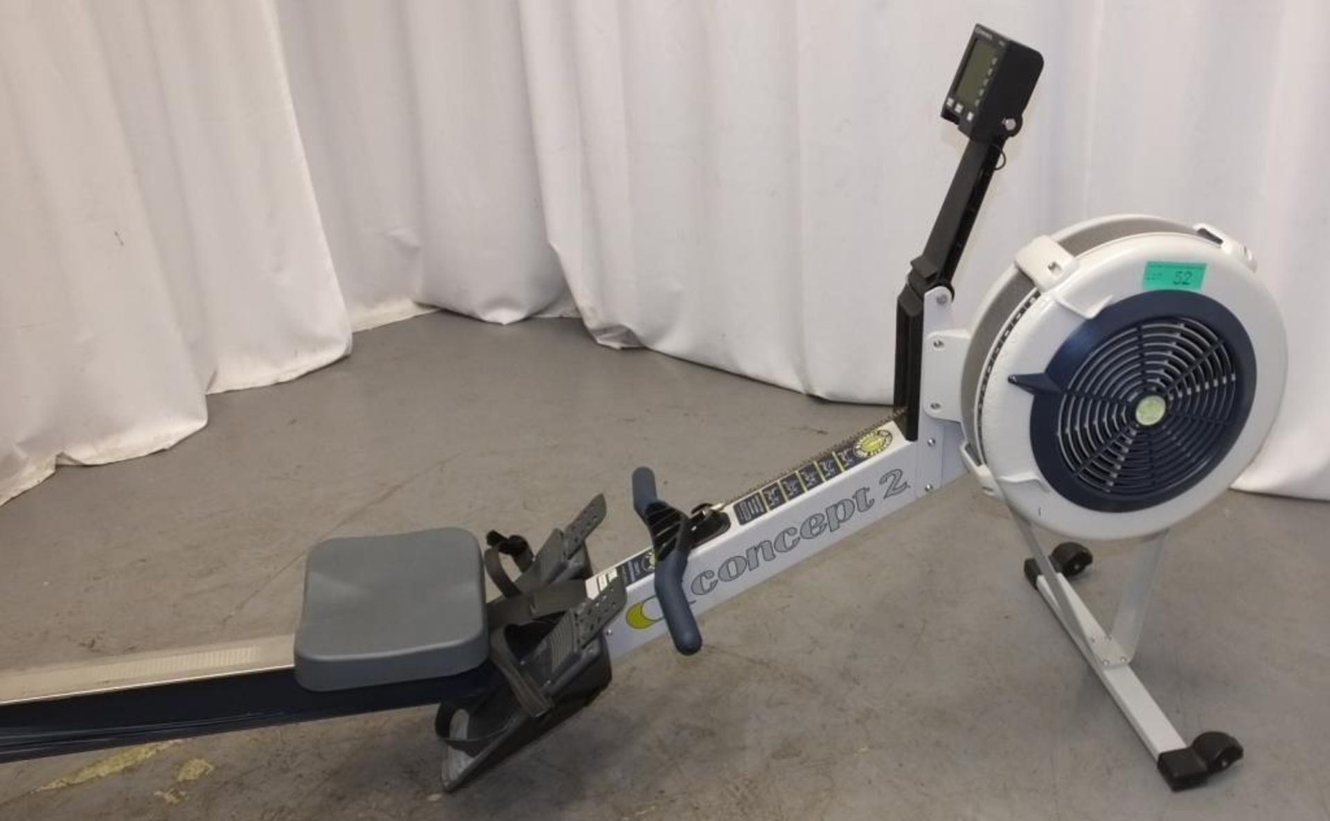 Concept 2 indoor rowing machine - PM3 display - powers up - functionality untested - Image 2 of 6