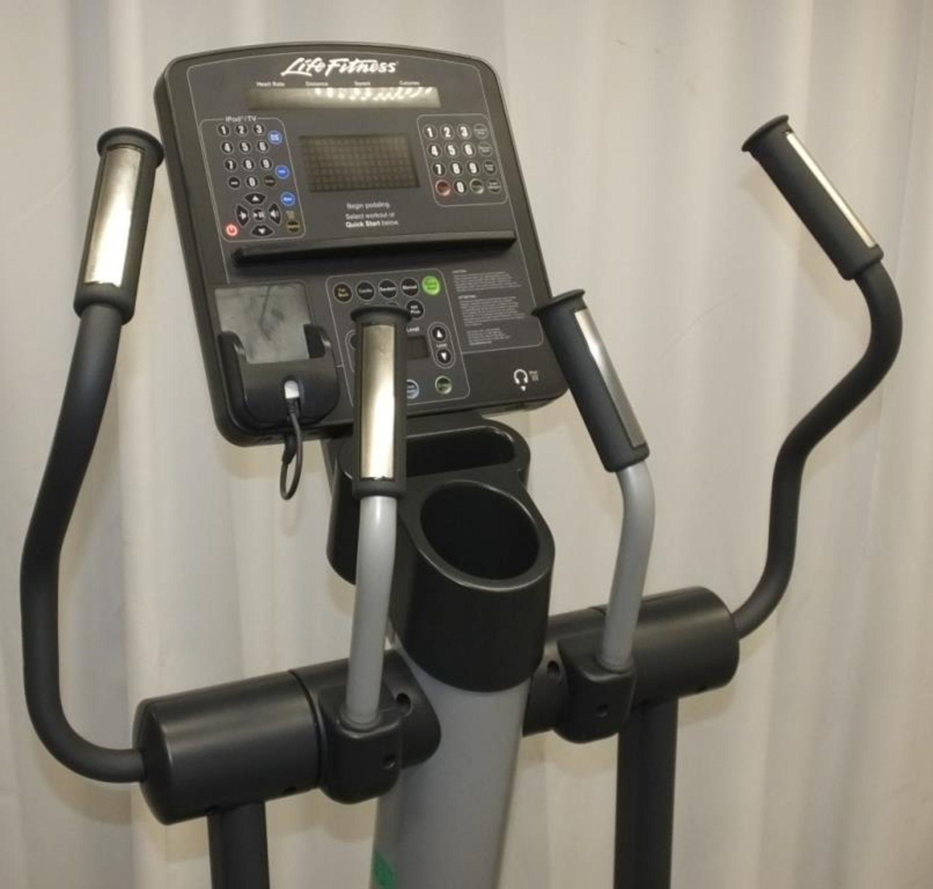 Life Fitness XHC Fit Stride Total Body Cross Trainer - powers up - functionality untested - Image 6 of 10