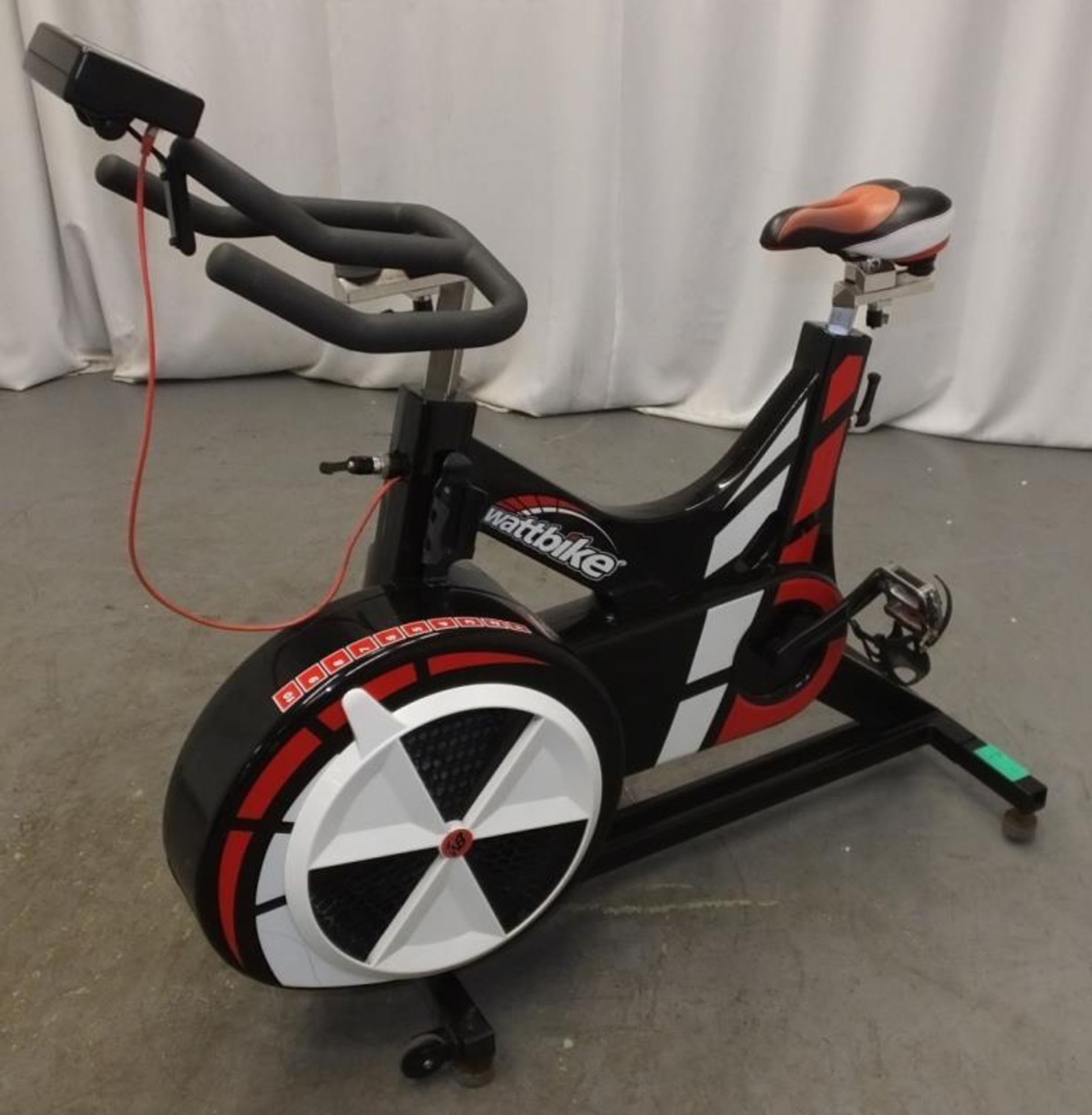 Wattbike Training Exercise Bike - console powers up - functionality untested