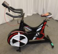 Wattbike Training Exercise Bike - console powers up - functionality untested