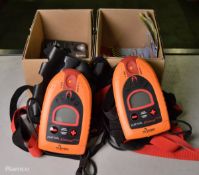 2x Arva Advanced Avalanche Transceivers 457mhz