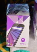 5x Motorola XT1541 Moto G (3rd Generation) Black