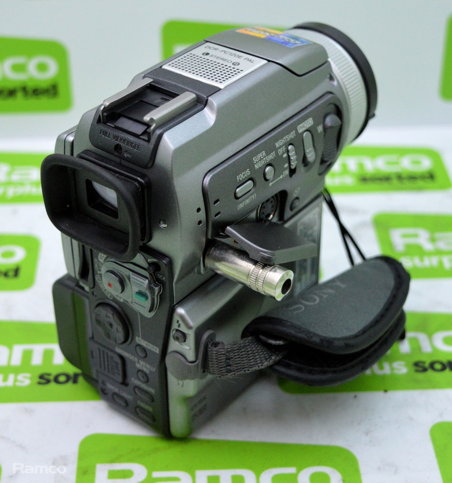 Sony DCR-PC120E Video Camcorder With Accessories In Case - Image 5 of 6