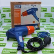 Draper HG2000 Hot Air Gun 240v 50Hz 2000W Temp 60/590c