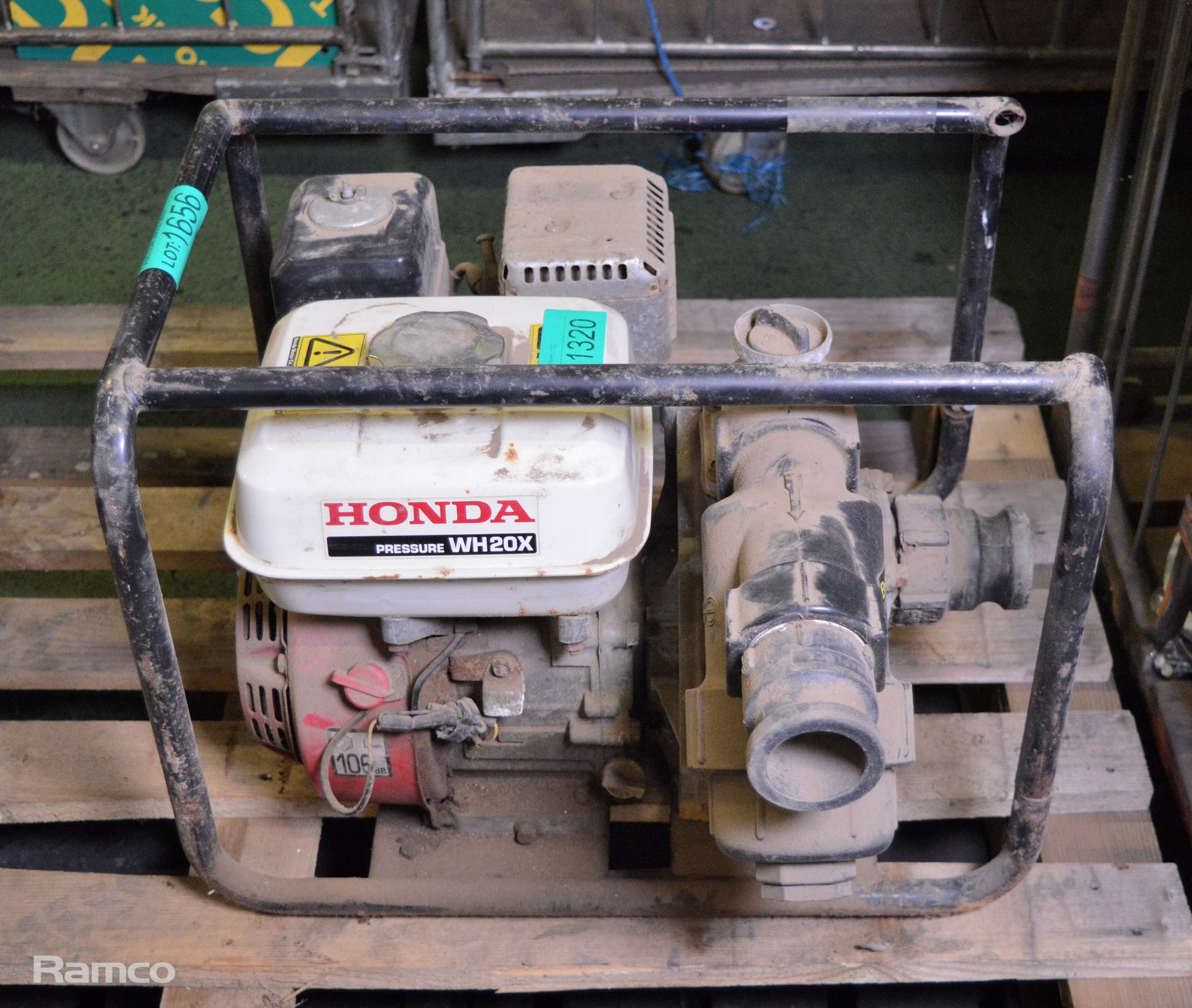 Honda engine WH20X driven pump - Image 3 of 7