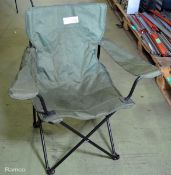 Green Folding Field Chair