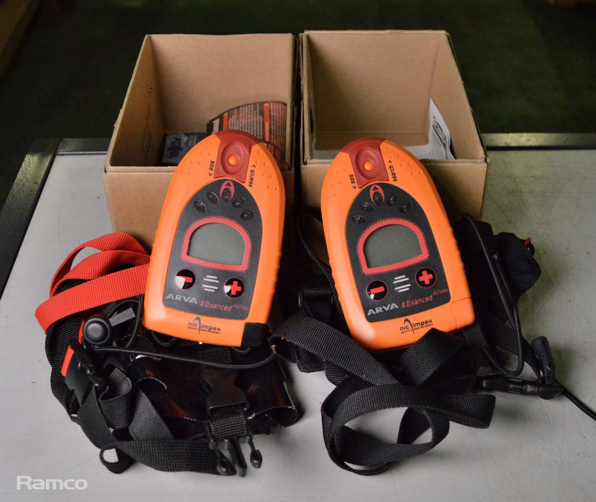 2x Arva Advanced Avalanche Transceivers 457mhz