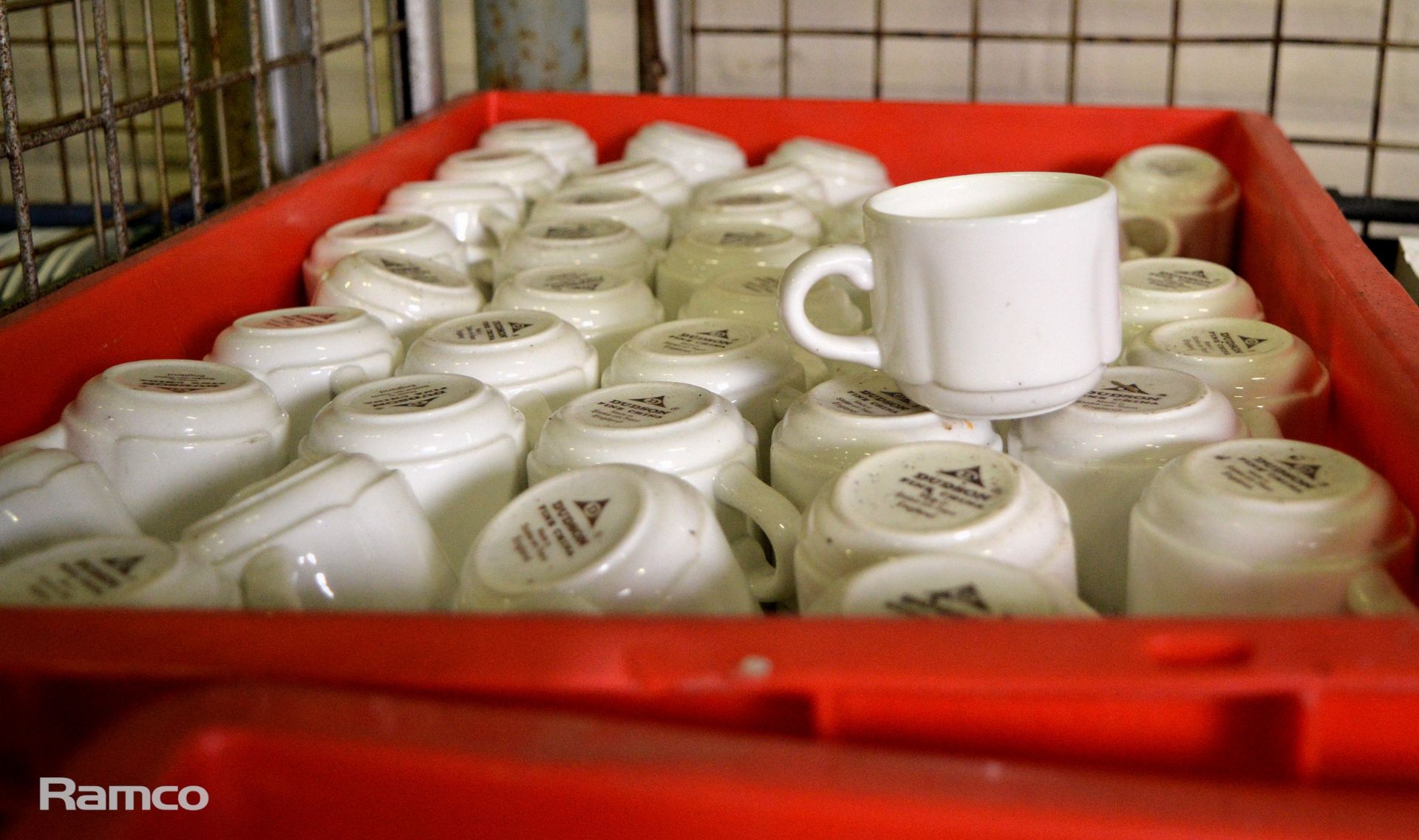 Various Crockery, White Tea & Coffee Cups & Saucers - Image 2 of 9