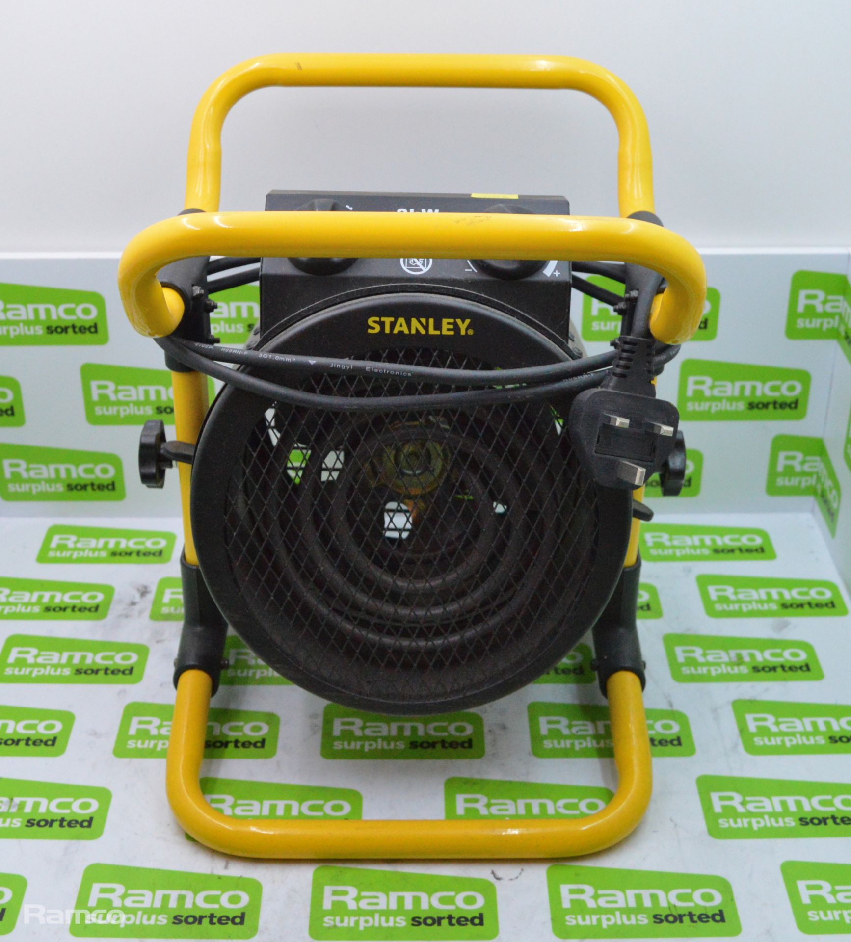 Stanley 2KW 240V Fan Heater L 300mm x W 300mm x H 320mm