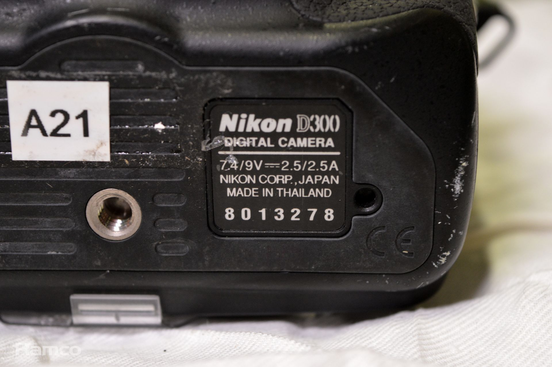 Nikon D300 SLR Digital Camera Body - Image 8 of 8