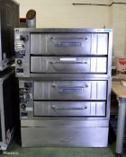 Bakers Pride Gas Double Oven - L 1000mm x W 1210mm x H 1950mm