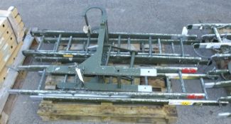 Aluminium vehicle ladder assembly