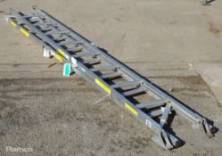 Alco Lite 8 Tread Aluminium Ladder L 360mm x W 100mm x H 3100mm