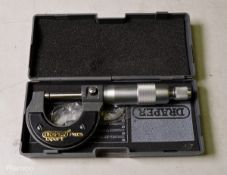 Draper 0-25mm External Micrometer