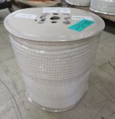 White Poly Fibrous Rope - 220M x 9mm - NSN 4020-99-2120-8692