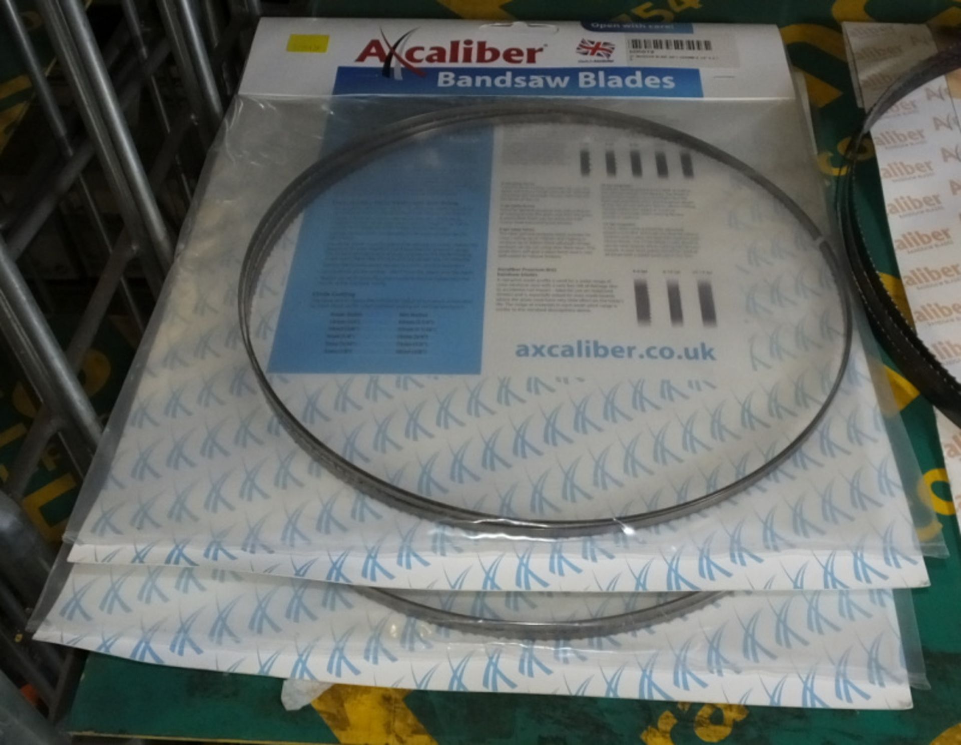 6x Axcaliber Various Sized Bandsaw Blades - Image 4 of 4