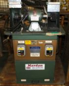 GEM double headed polisher serial 10726 - 1/2HP with Mardon extraction unit