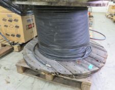 Large Reel Of Heavy Duty Coaxial Cable