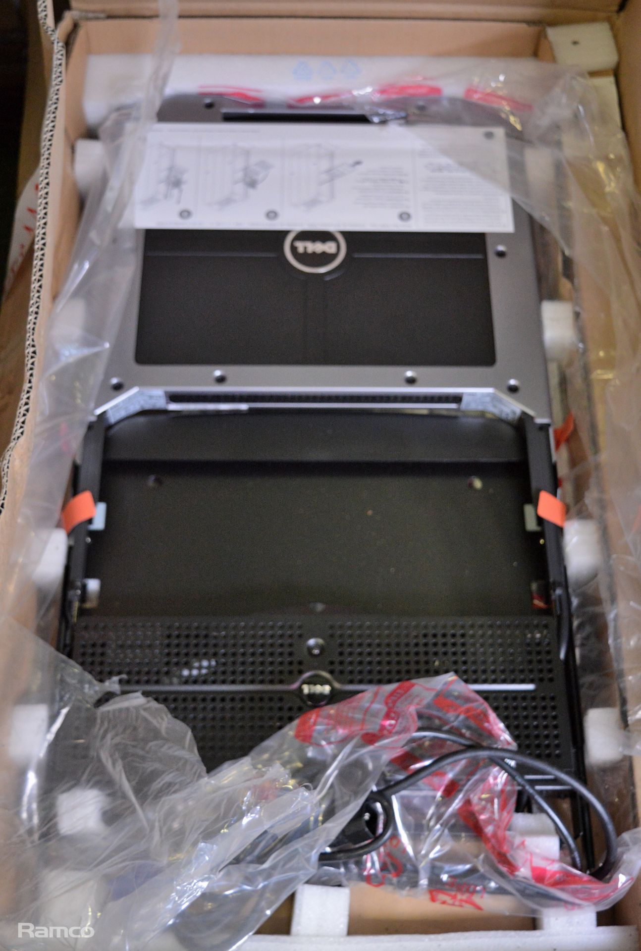 Dell Rack mount server LCD monitor KMM kit