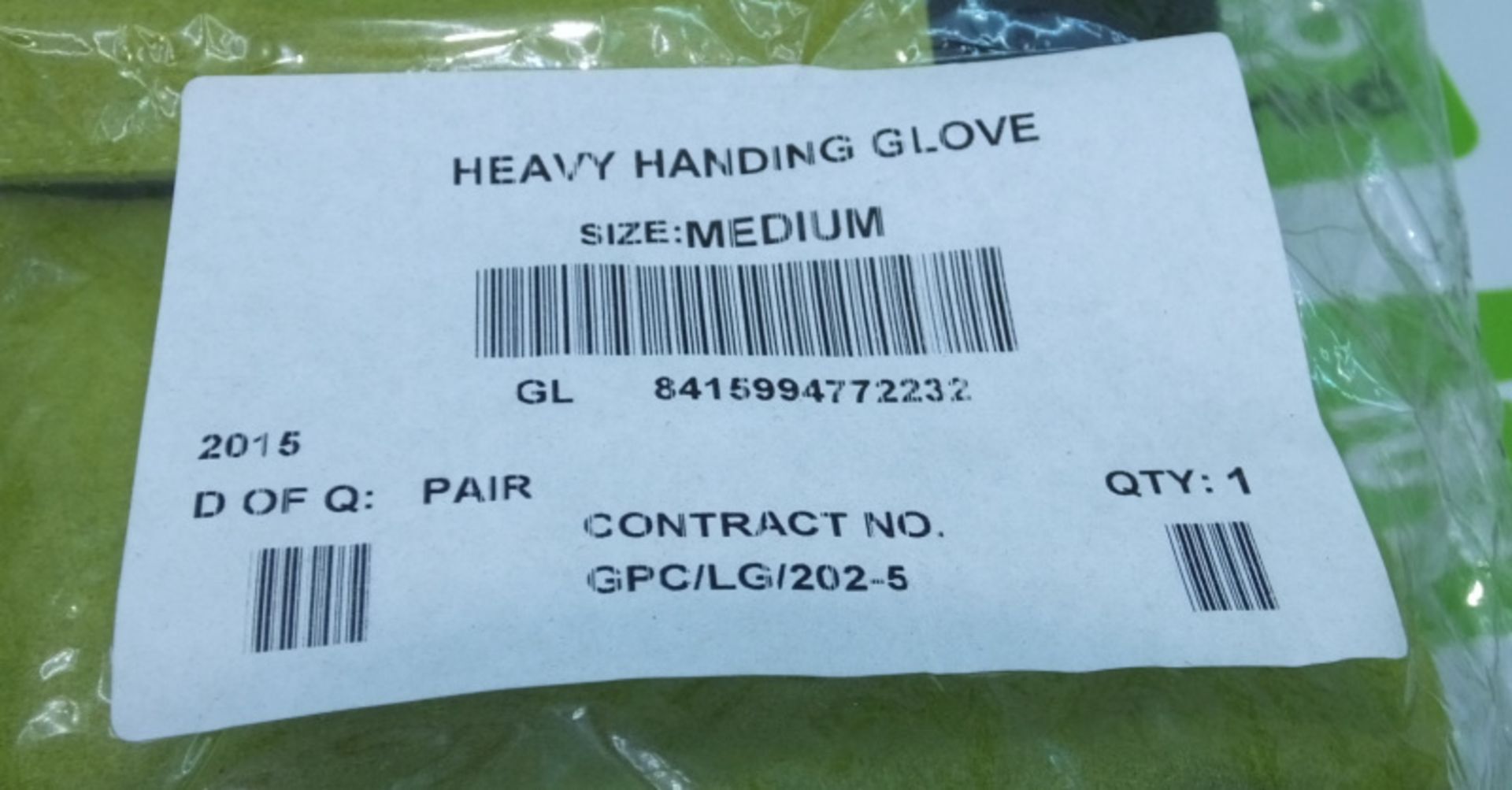 2x Heavy Duty Work Gloves - Medium - Image 3 of 3