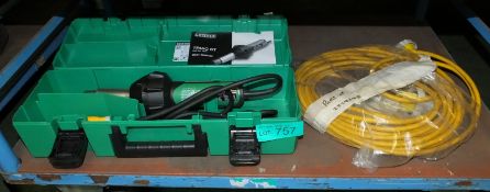 Leister Triac ST Heat Gun Electric 110v In A Case with cable