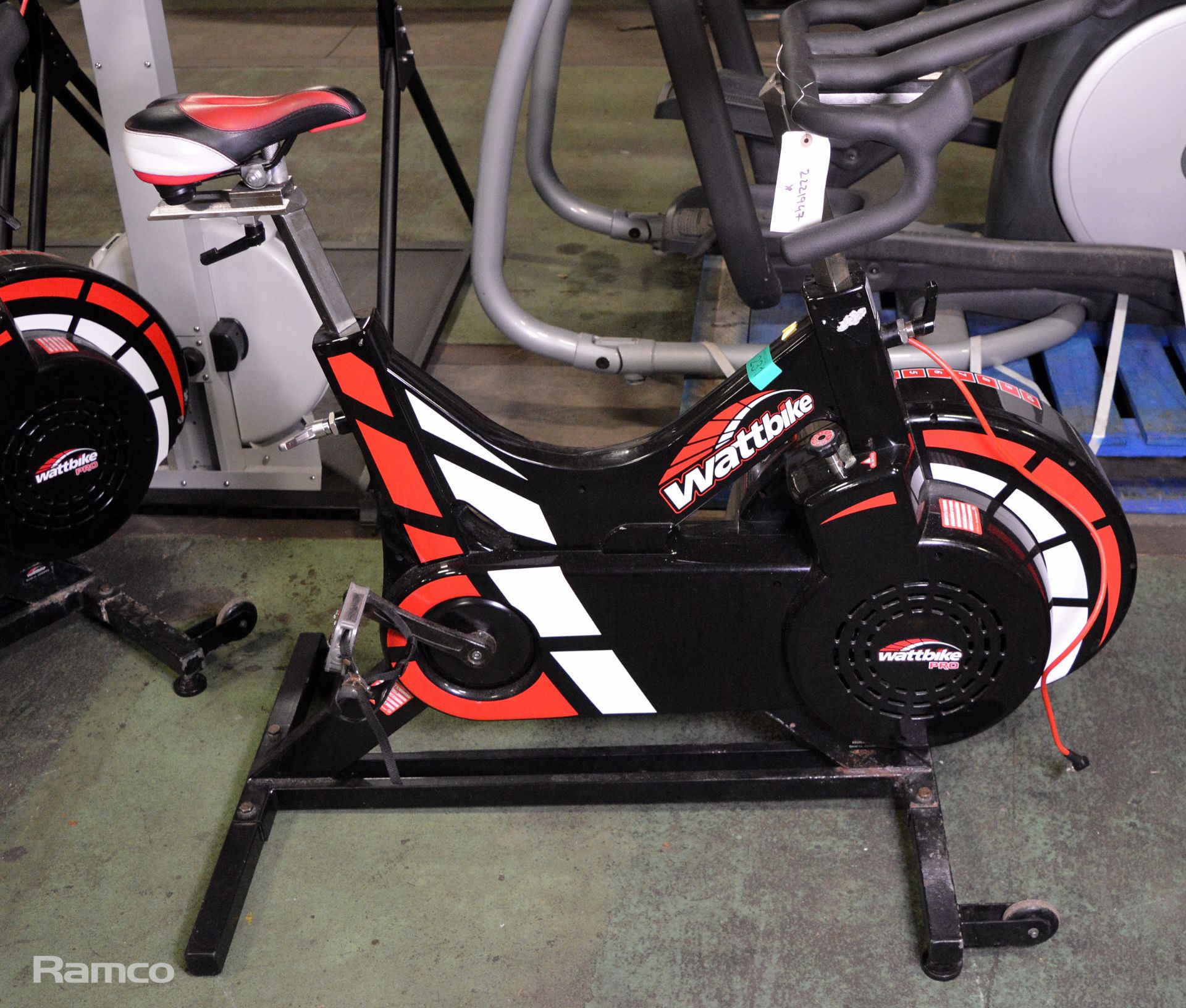 Wattbike Pro exercise bike with display module