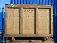 Wooden Shipping Crate 1400mm x 1100mm x 1050mm - empty
