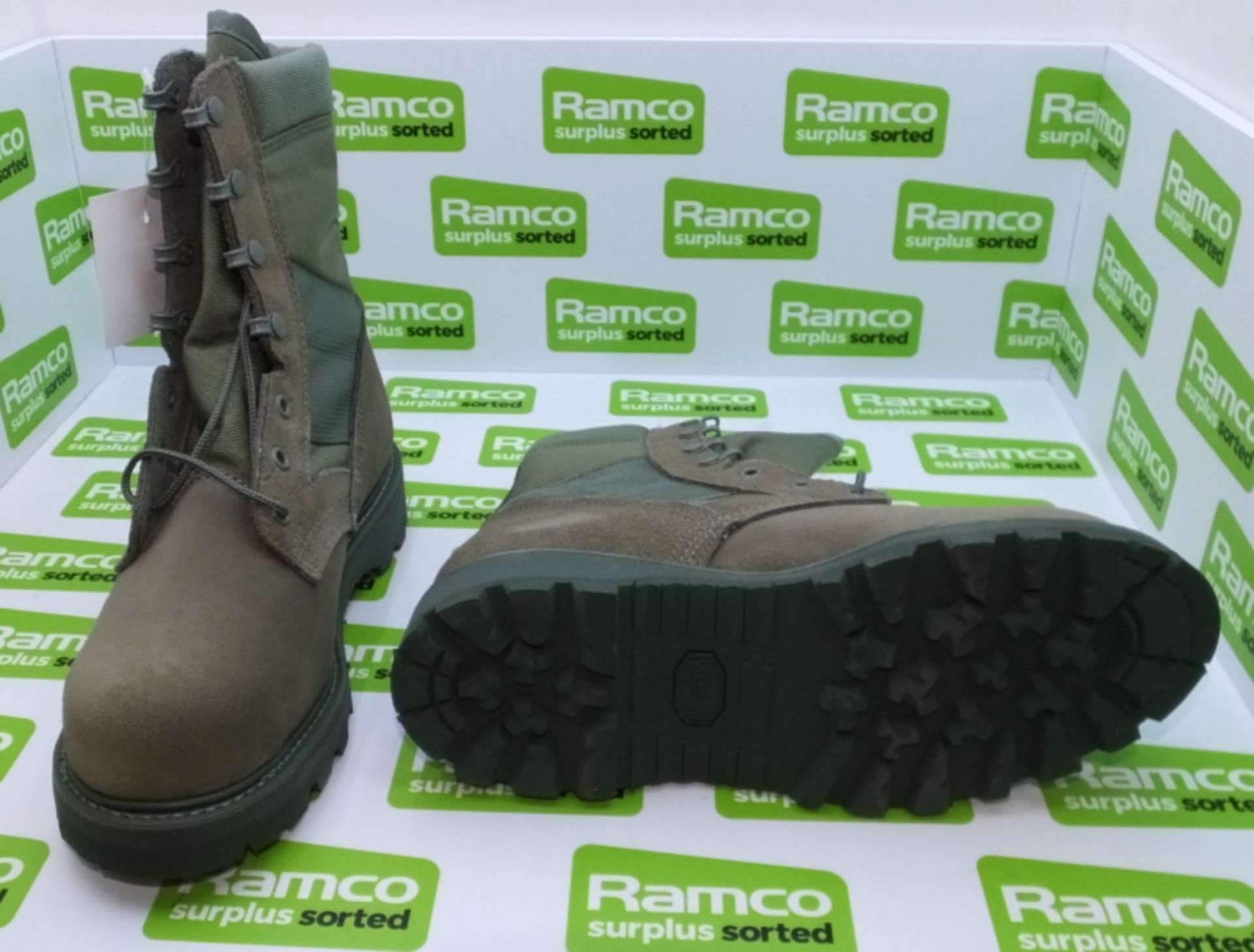 Thorogood footwear hot weather boots Steel toe cap - Sage - 6 1/2 W - Image 2 of 3