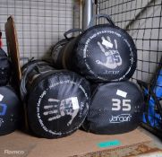 3x Gym Power Bags - Weighted 35KG