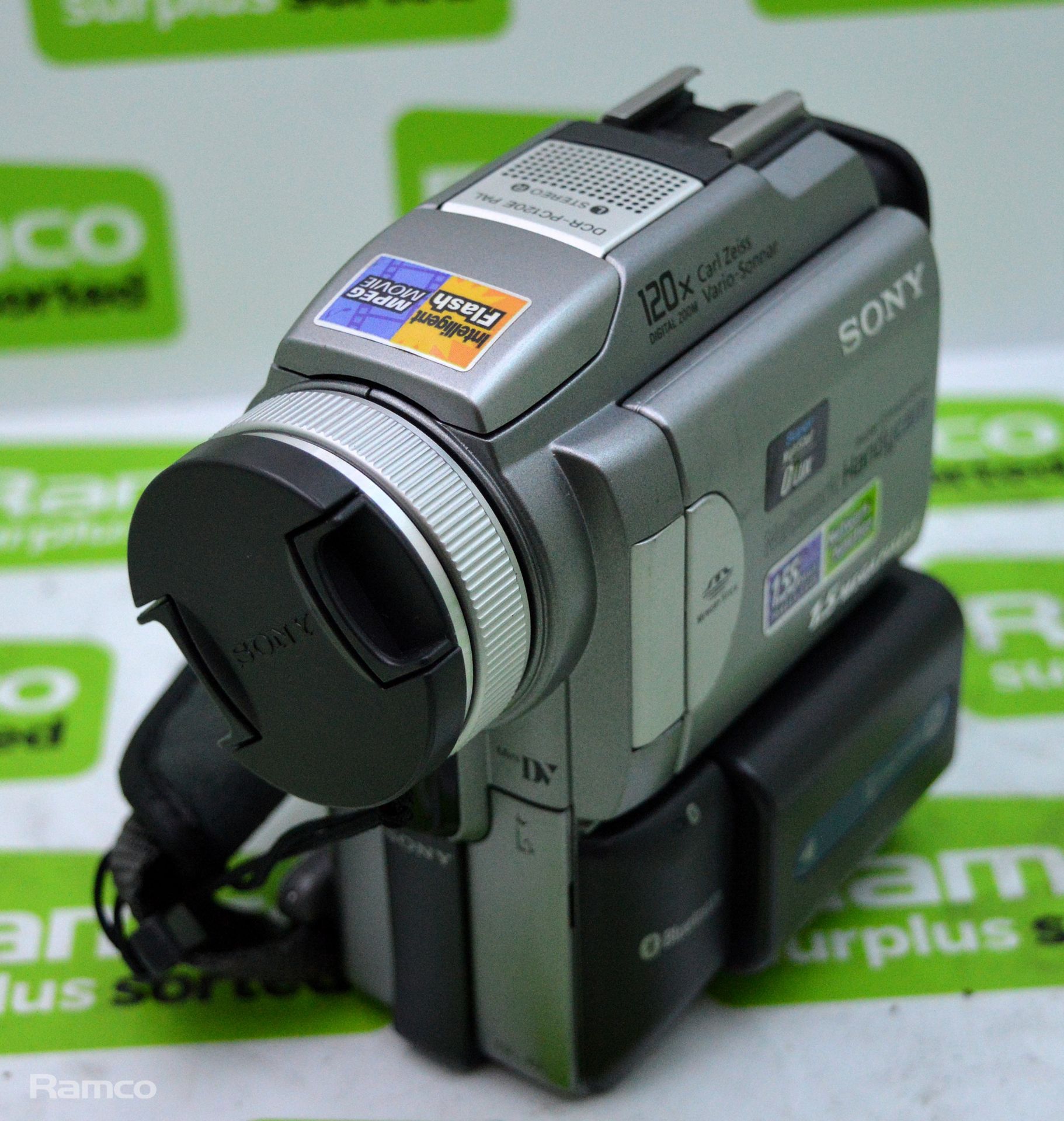 Sony DCR-PC120E Video Camcorder With Accessories In Case - Image 3 of 6