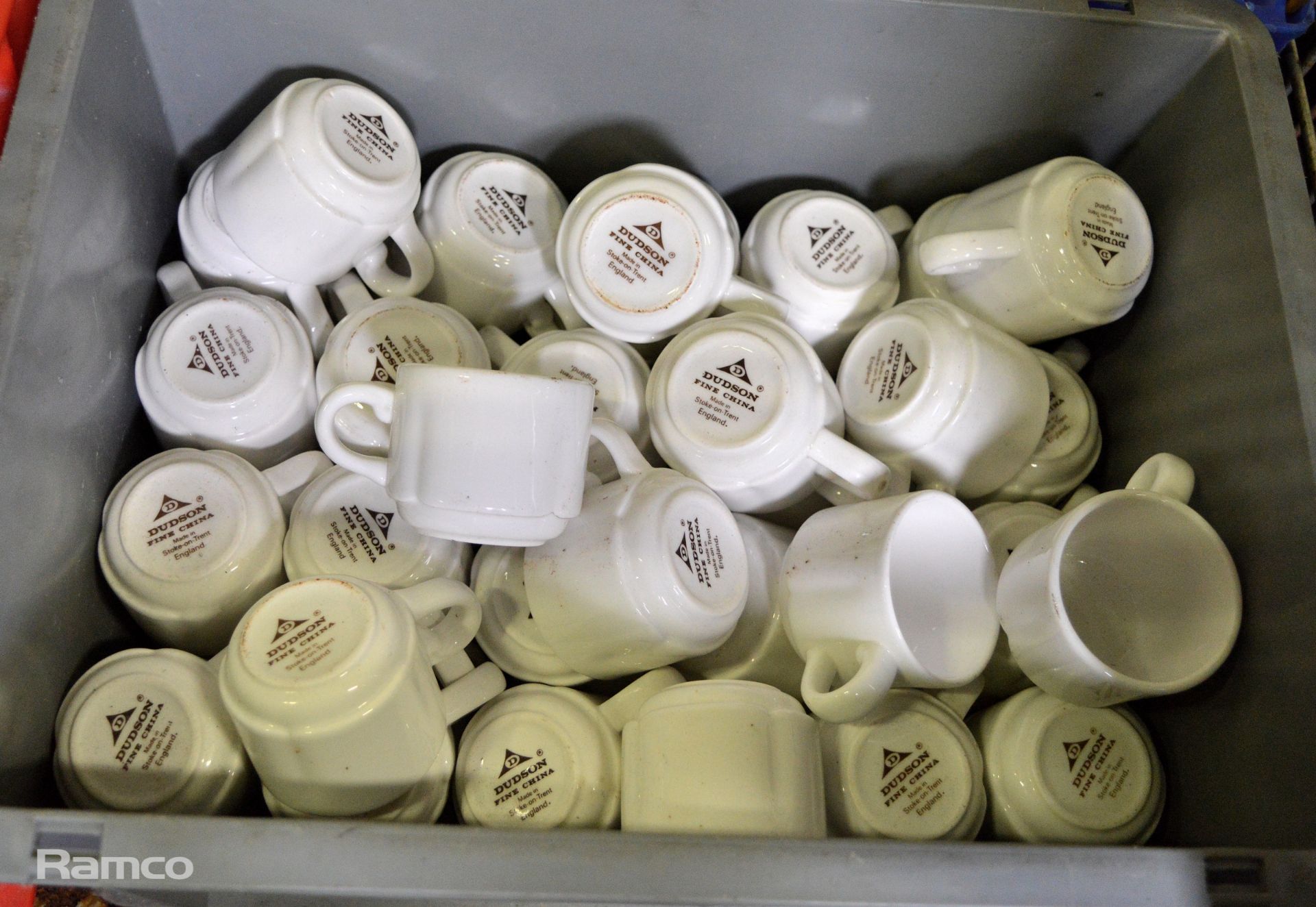 Various Crockery, White Tea & Coffee Cups & Saucers - Image 6 of 9