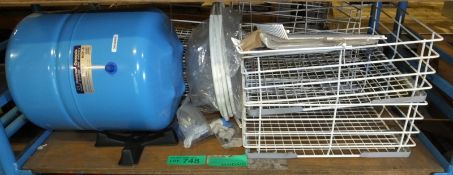 Various Dishwasher Trays, Aquasky Water Storage reverse osmosis tank