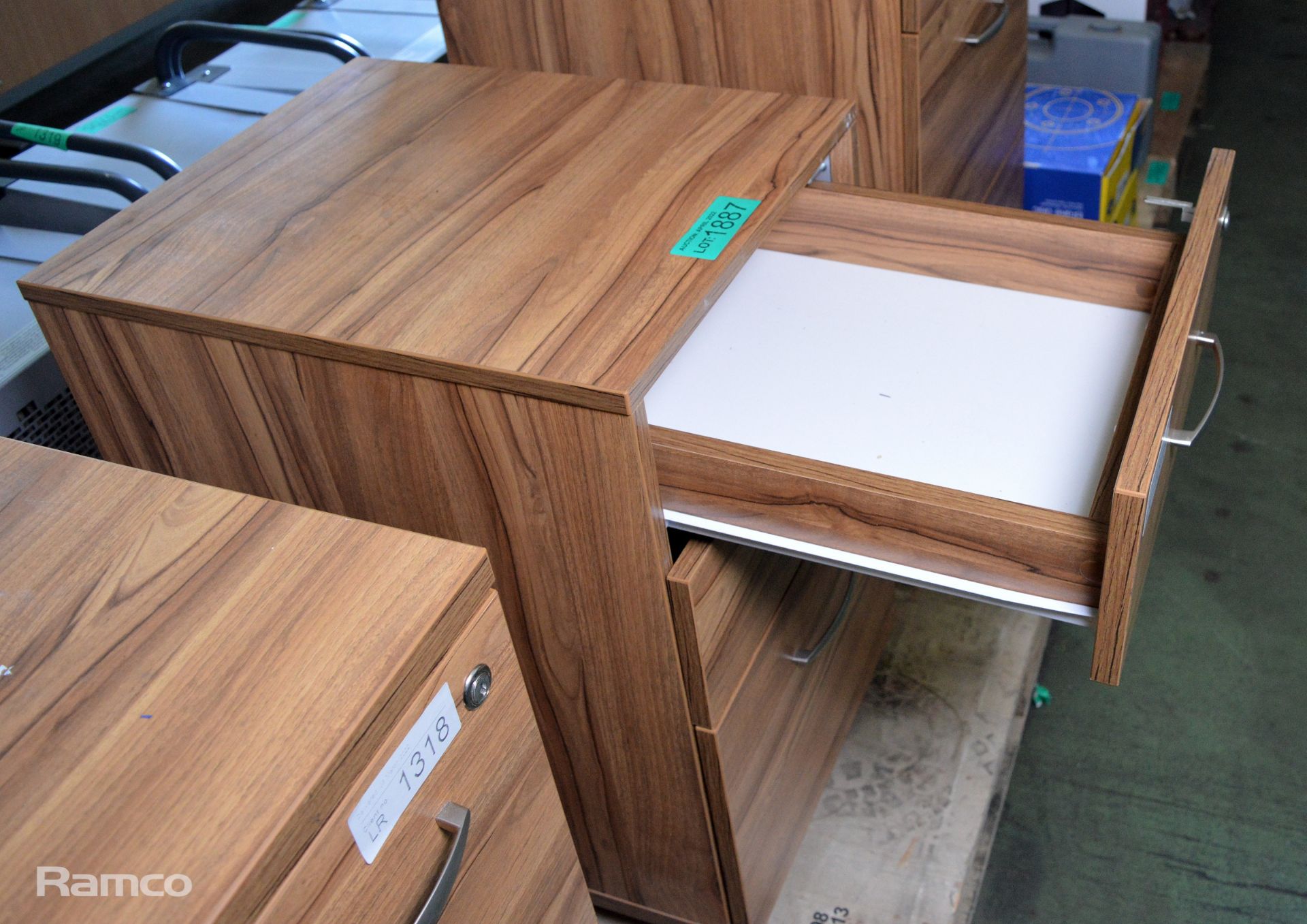 3 Draw Filing Cabinet L 550mm x D 440mm x H 700mm - Image 3 of 3