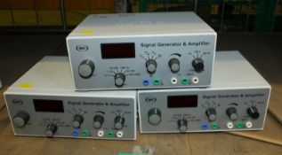 3x IPC SYS-385-010V Signal Generator & Amplifier Unit