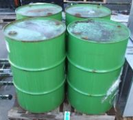 4x 50 Gallon Oil Drums - EMPTY