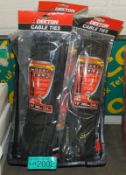 Cable ties - black - 15 inch / 380mm - 200 per pack - 6 packs