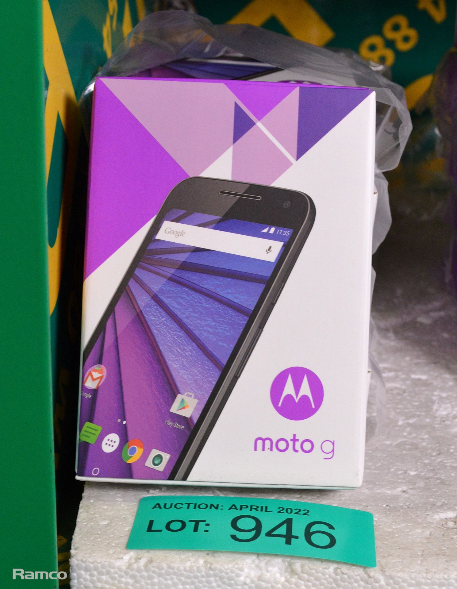 5x Motorola XT1541 Moto G (3rd Generation) Black