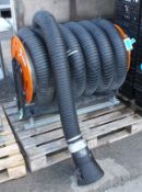 Sacatec Commercial Vehicle Exhaust Extraction Reel