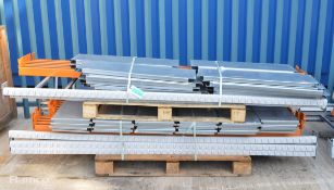 Industrial Racking L 3660mm x W 900mm x H 2412mm - 4 uprights - beams and shelves