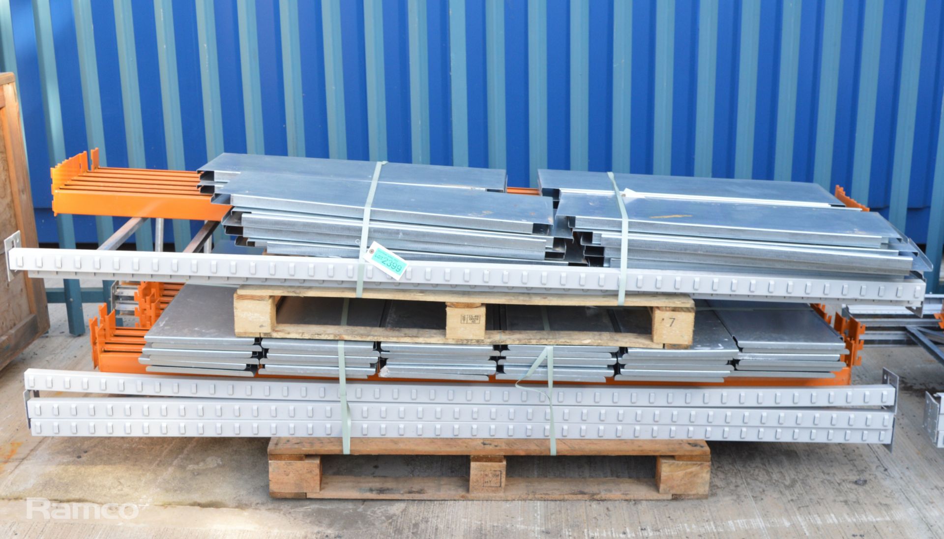 Industrial Racking L 3660mm x W 900mm x H 2412mm - 4 uprights - beams and shelves