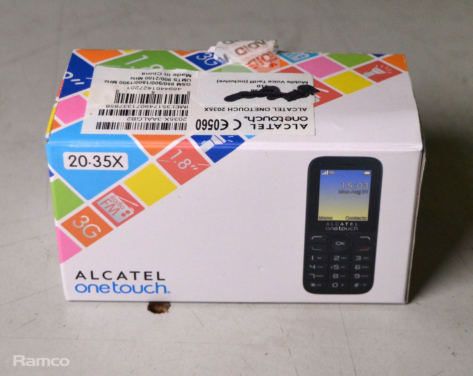 Alcatel One Touch 2035X Mobile Phone With Battery & Charger x25 - Image 2 of 5